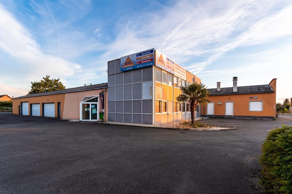 Locaux de l’entreprise E.P.C. Services à Vendôme